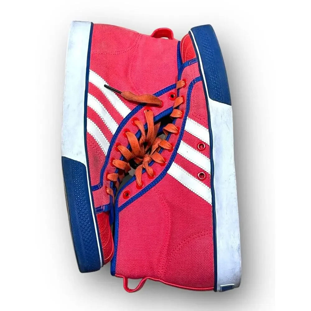 Rare Vintage Adidas‎ Hightop Philadelphia 76ers Red Men’s 10.5 Read Description